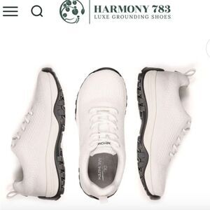 Harmony 783 White Textured Sneakers Unisex M/12M W13.5